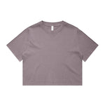 AS Colour Wo's Heavy Faded Crop Tee 4089 – Faded Plum