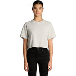 AS Colour Wo's Heavy Faded Crop Tee 4089 – Front