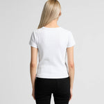 AS Colour Wo's Organic Rib Tee 4092G – Back