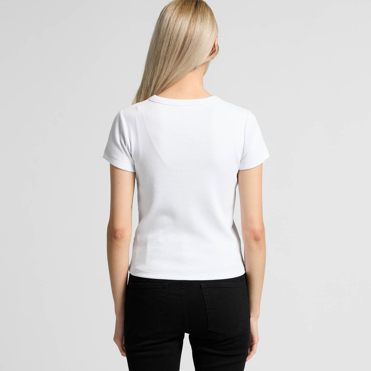 AS Colour Wo's Organic Rib Tee 4092G – Back