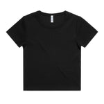 AS Colour Wo's Organic Rib Tee 4092G – Black