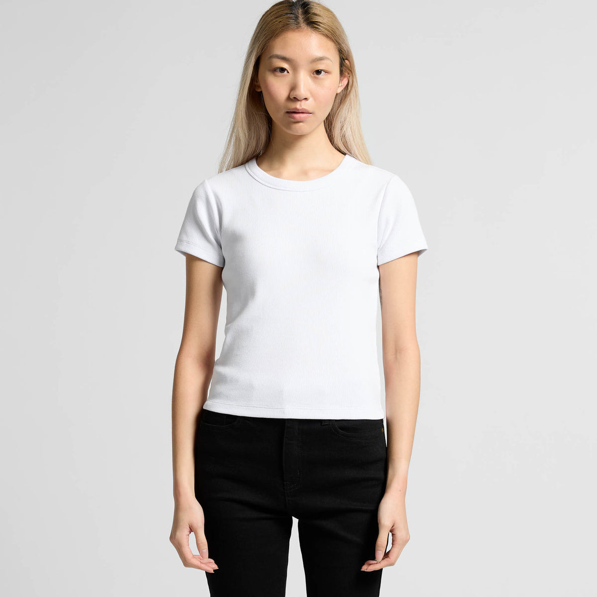 AS Colour Wo's Organic Rib Tee 4092G – Main