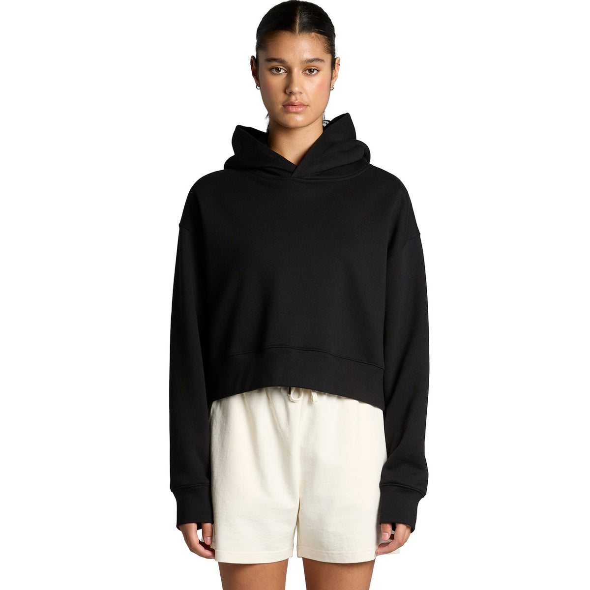 AS Colour Wo's Relax Crop Hood 4168 – Front
