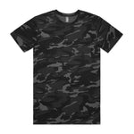 AS Colour Staple Camo Tee 5001C – Black Camo