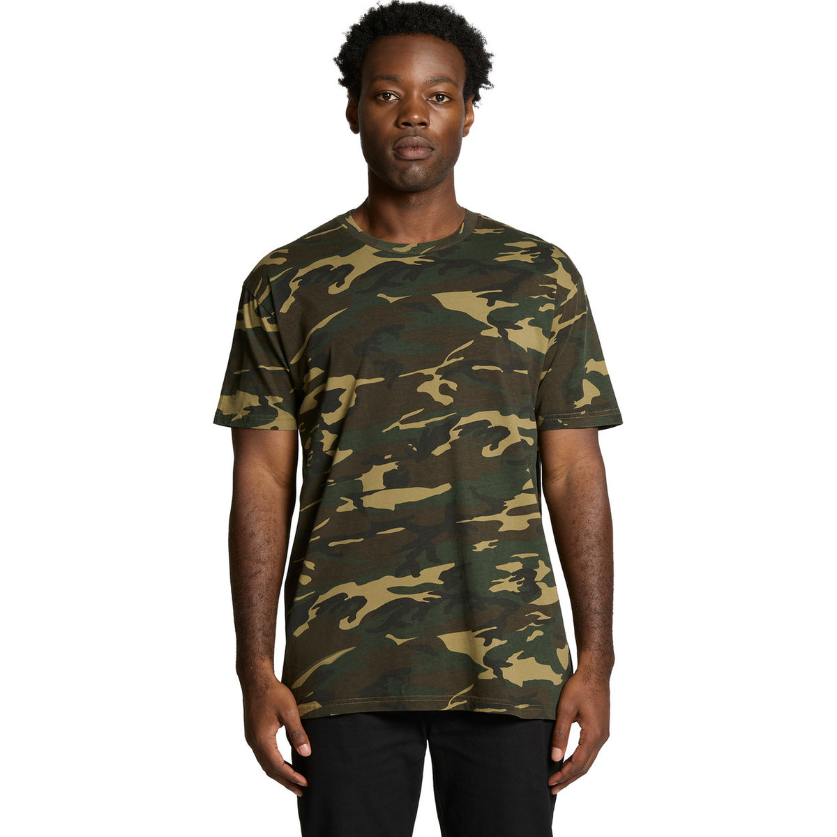 AS Colour Staple Camo Tee 5001C – Front