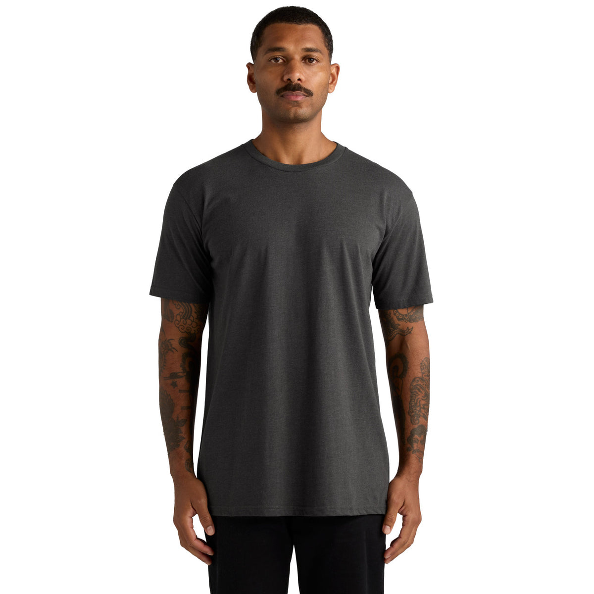 AS Colour Staple Heather Tee 5001M – Front
