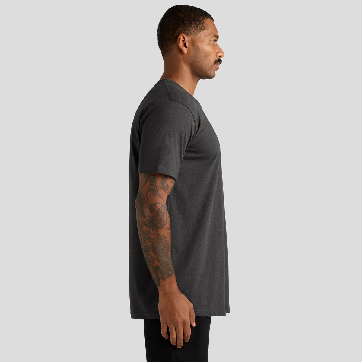 AS Colour Staple Heather Tee 5001M – Side
