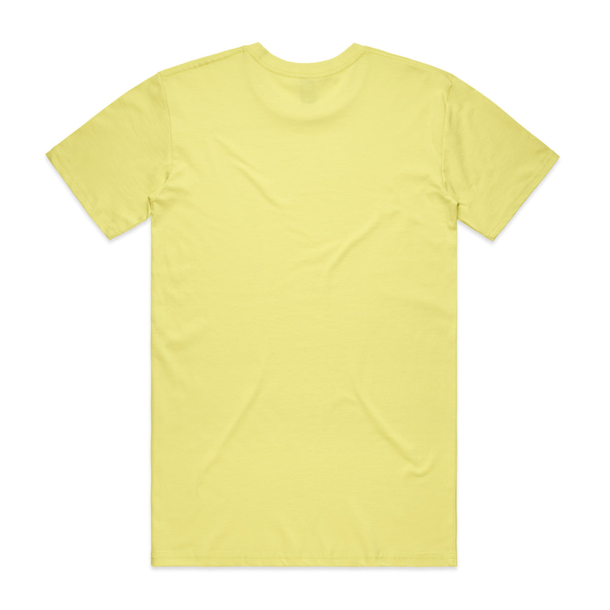 AS Colour Staple Tee 5001 – Lemon - Back
