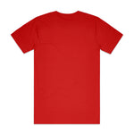 AS Colour Block Tubular Tee 5050 – Red - Back