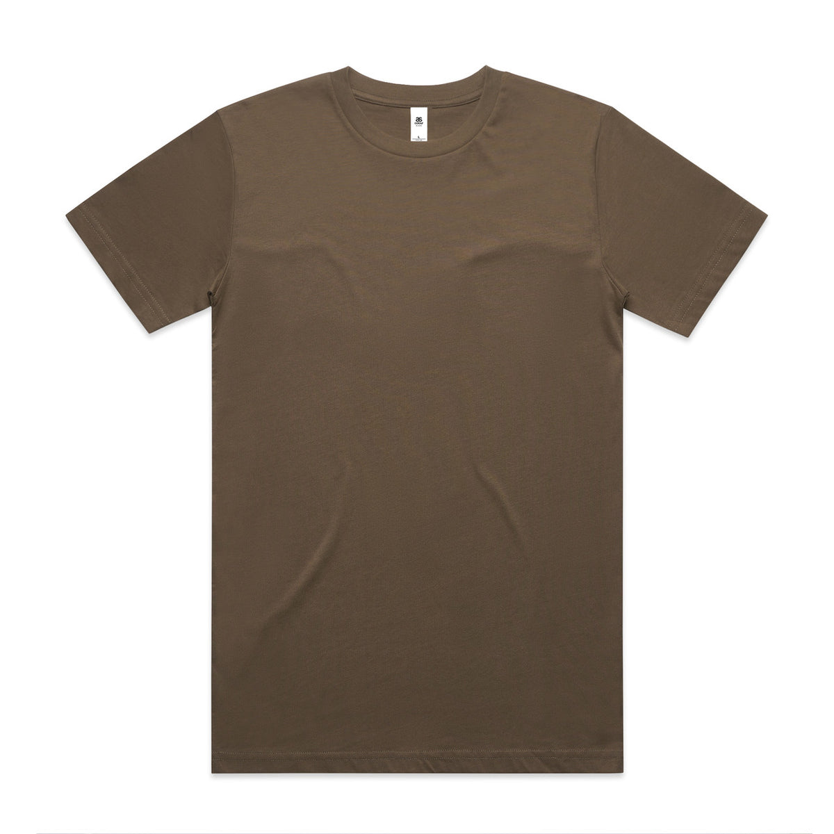 AS Colour Block Tubular Tee 5050 – Walnut