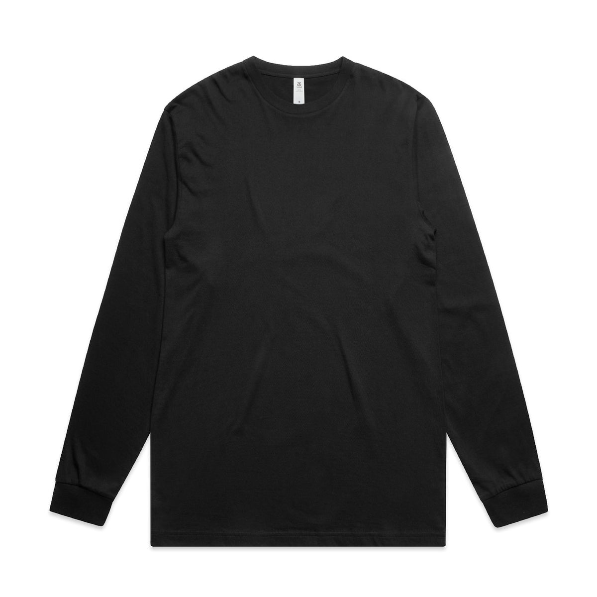 AS Colour Block L/S Tee 5054 – Black