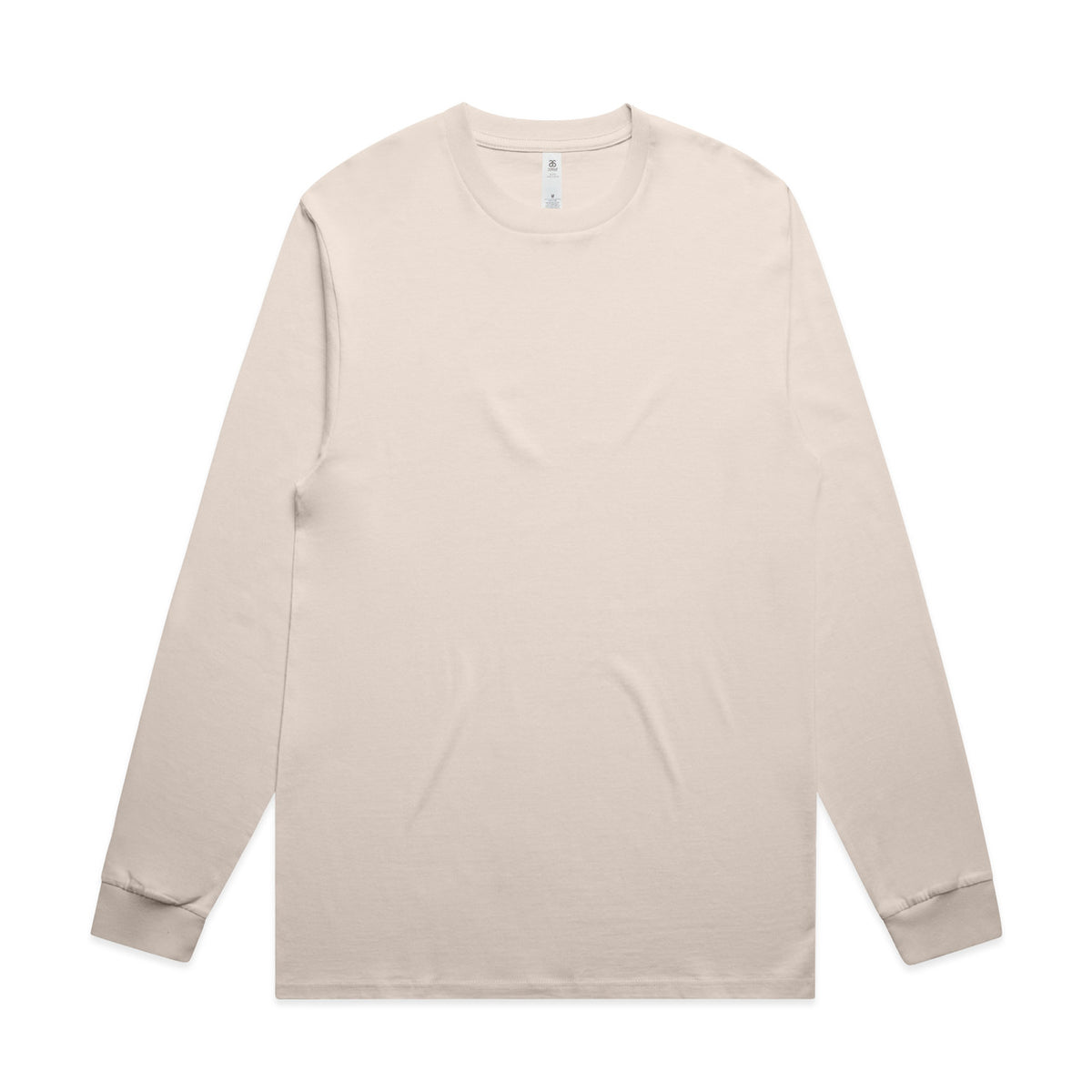 AS Colour Block L/S Tee 5054 – Bone