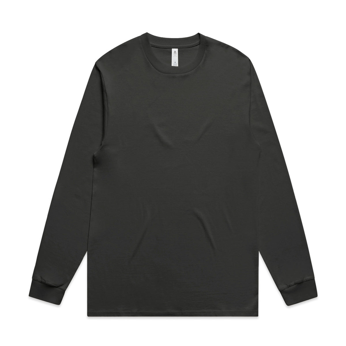 AS Colour Block L/S Tee 5054 – Coal