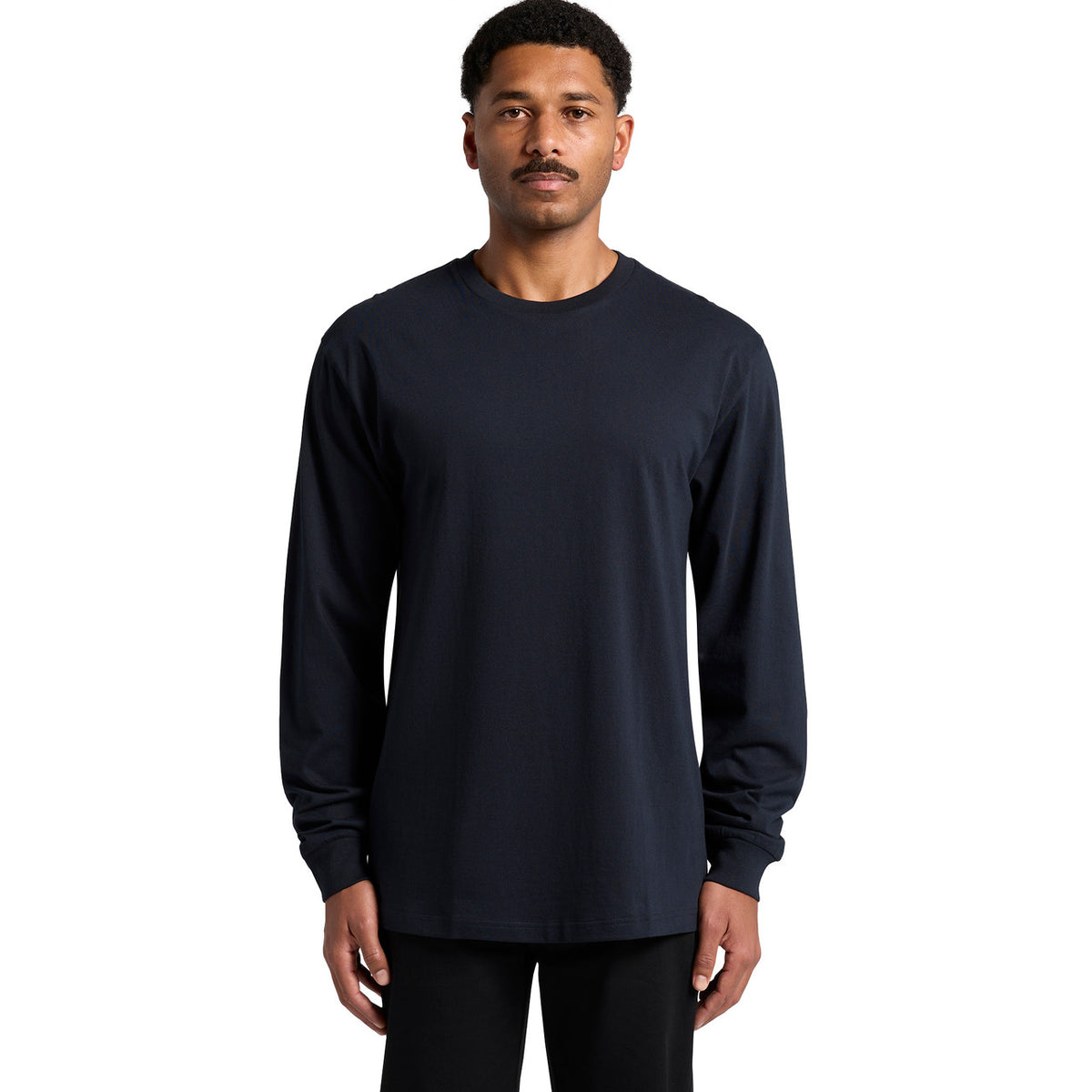AS Colour Block L/S Tee 5054 – Front