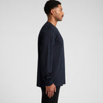 AS Colour Block L/S Tee 5054 – Side