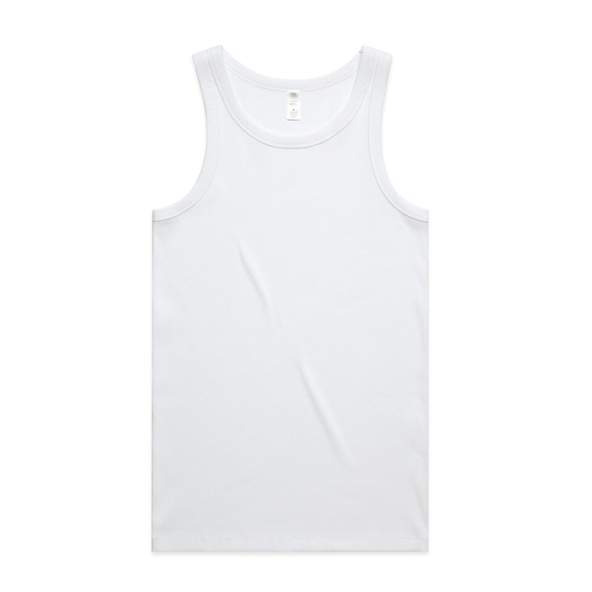 AS Colour Organic Rib Singlet 5063G – White