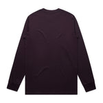 AS Colour Classic L/S Tee 5071 – Plum - Back