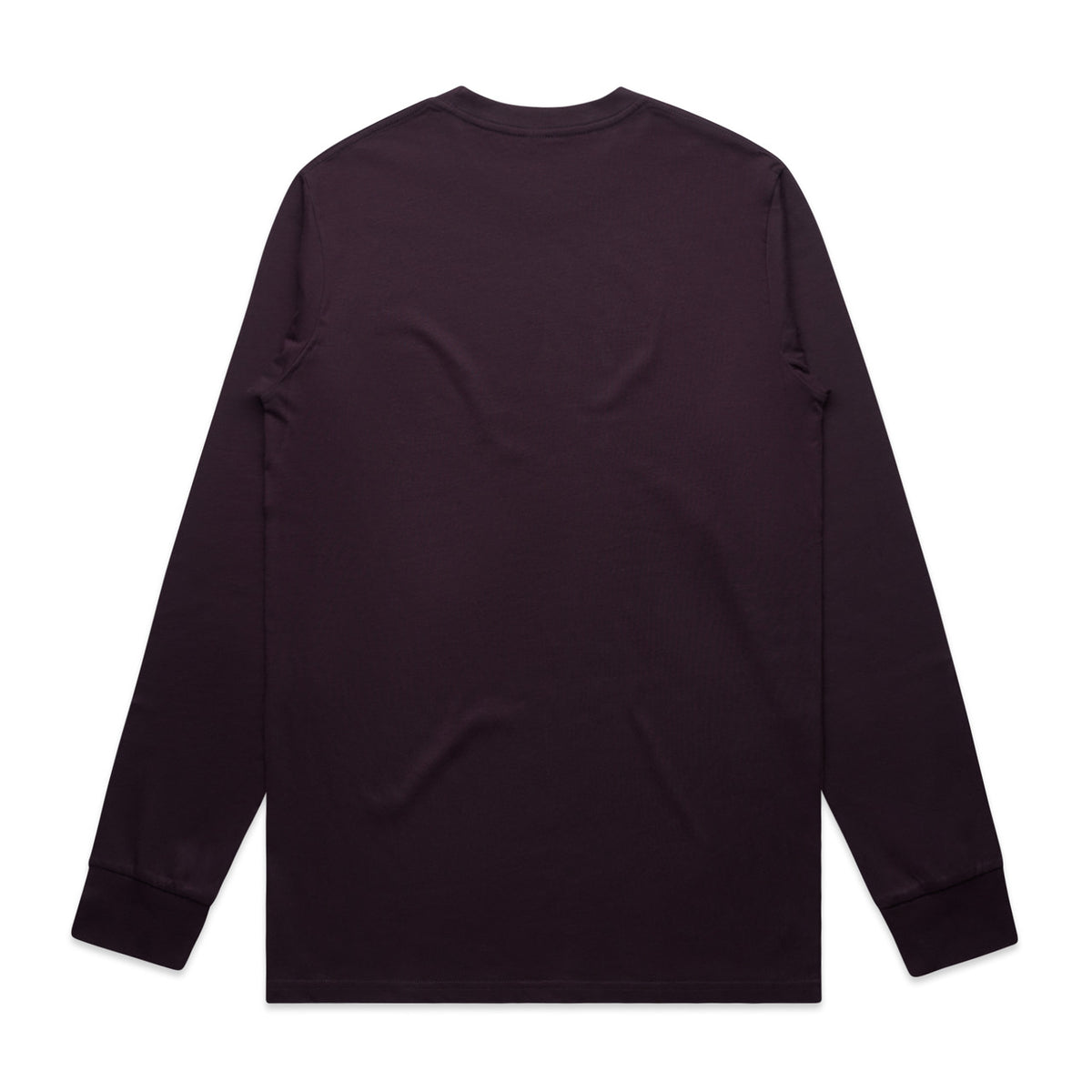 AS Colour Classic L/S Tee 5071 – Plum - Back