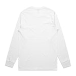 AS Colour Classic L/S Tee 5071 – White - Back