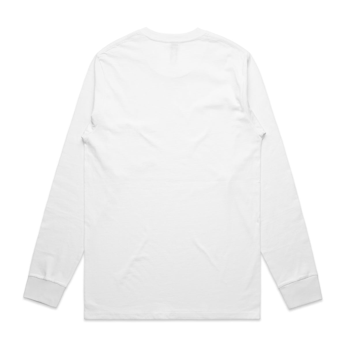 AS Colour Classic L/S Tee 5071 – White - Back