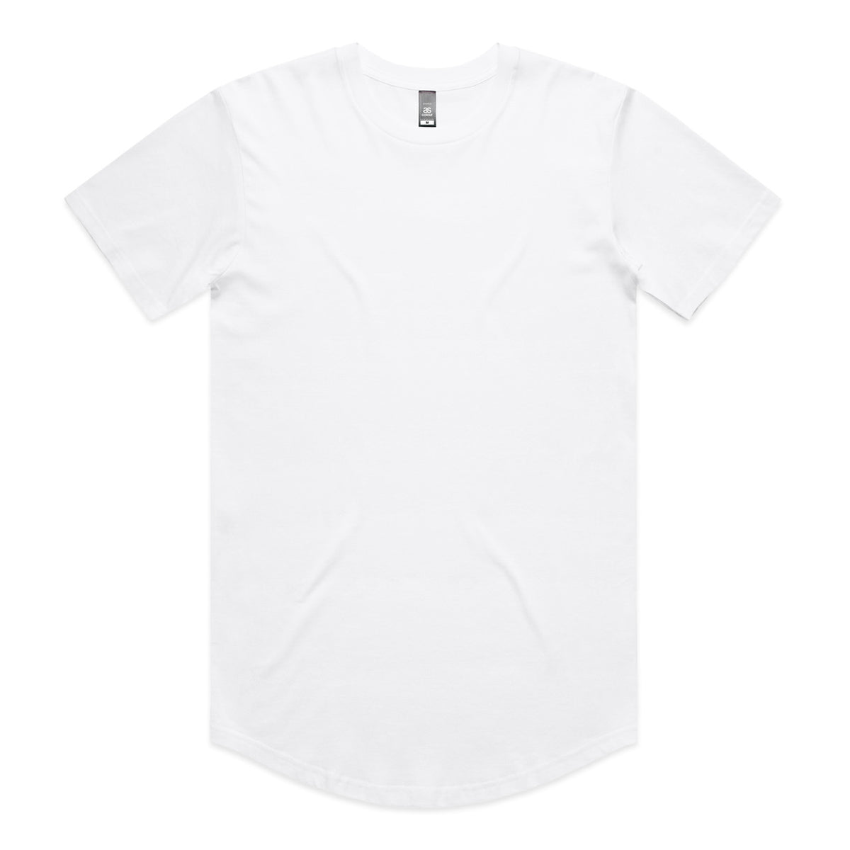 AS Colour Staple Curve Tee 5076 – White