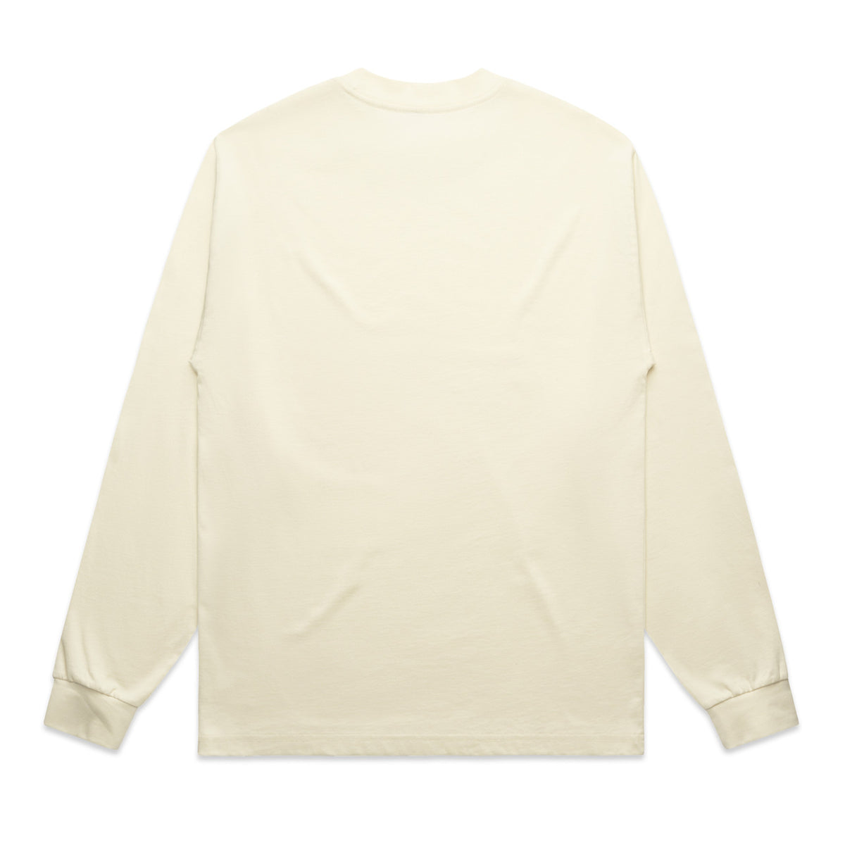 AS Colour Heavy L/S Tee 5081 – Butter - Back