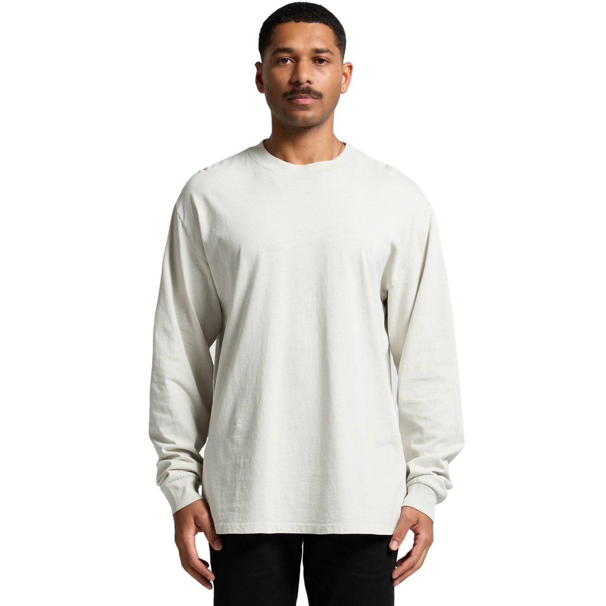 AS Colour Heavy Faded L/S Tee 5083 – Front