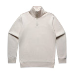 AS Colour Stencil Half Zip Crew 5125 – Bone