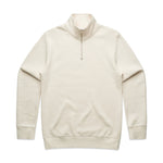 AS Colour Stencil Half Zip Crew 5125 – Ecru