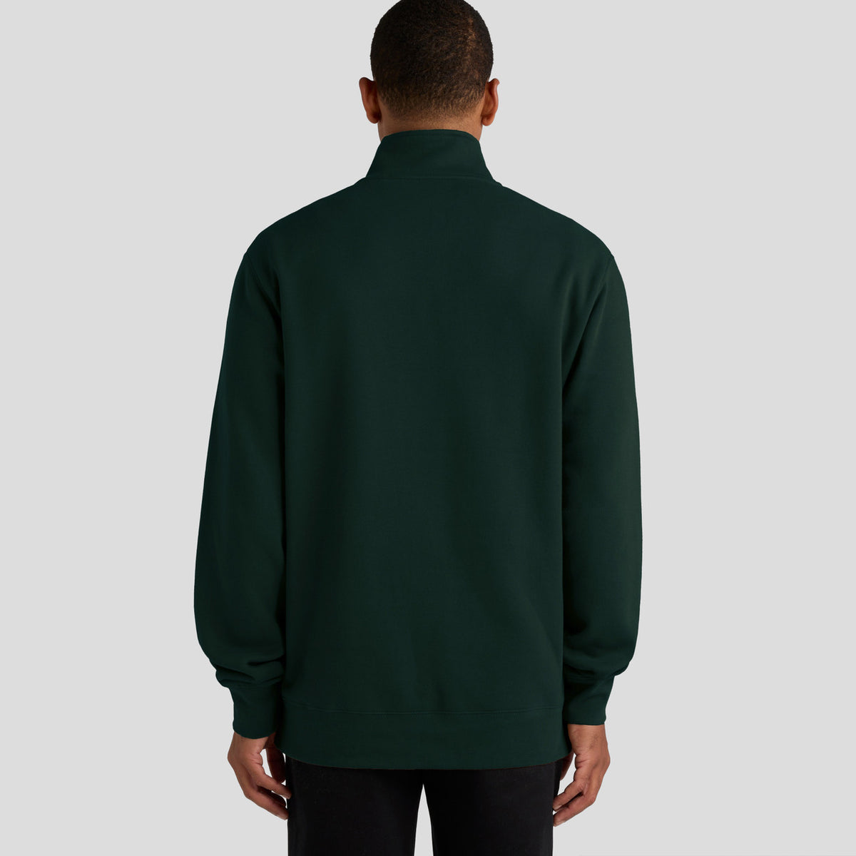 AS Colour Stencil Half Zip Crew 5125 – Back