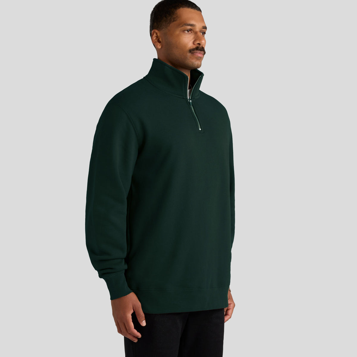 AS Colour Stencil Half Zip Crew 5125 – Side