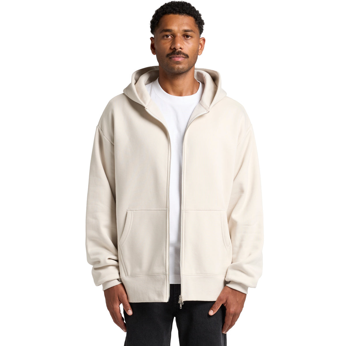 AS Colour Heavy Zip Hood 5148 – Front