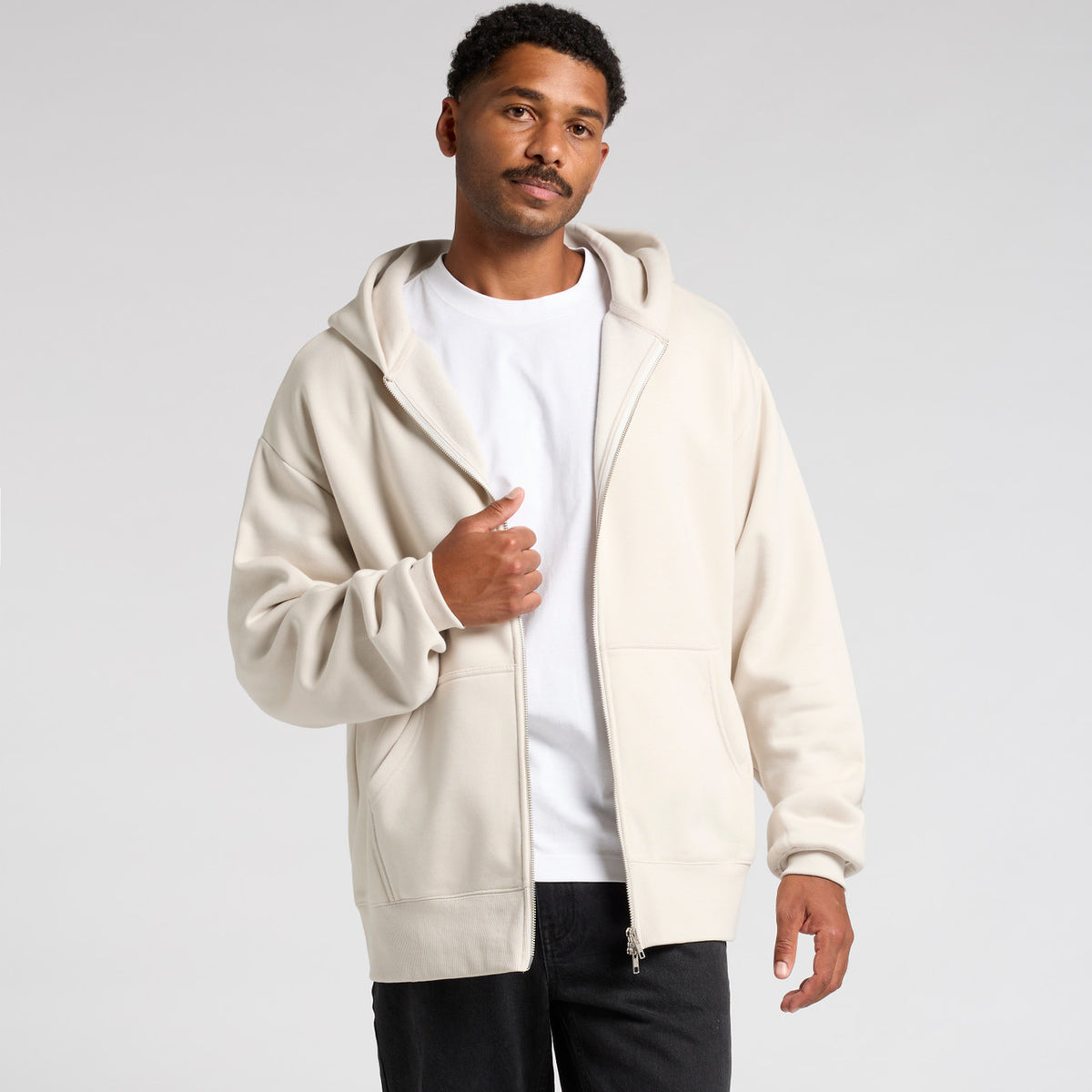 AS Colour Heavy Zip Hood 5148 – Back