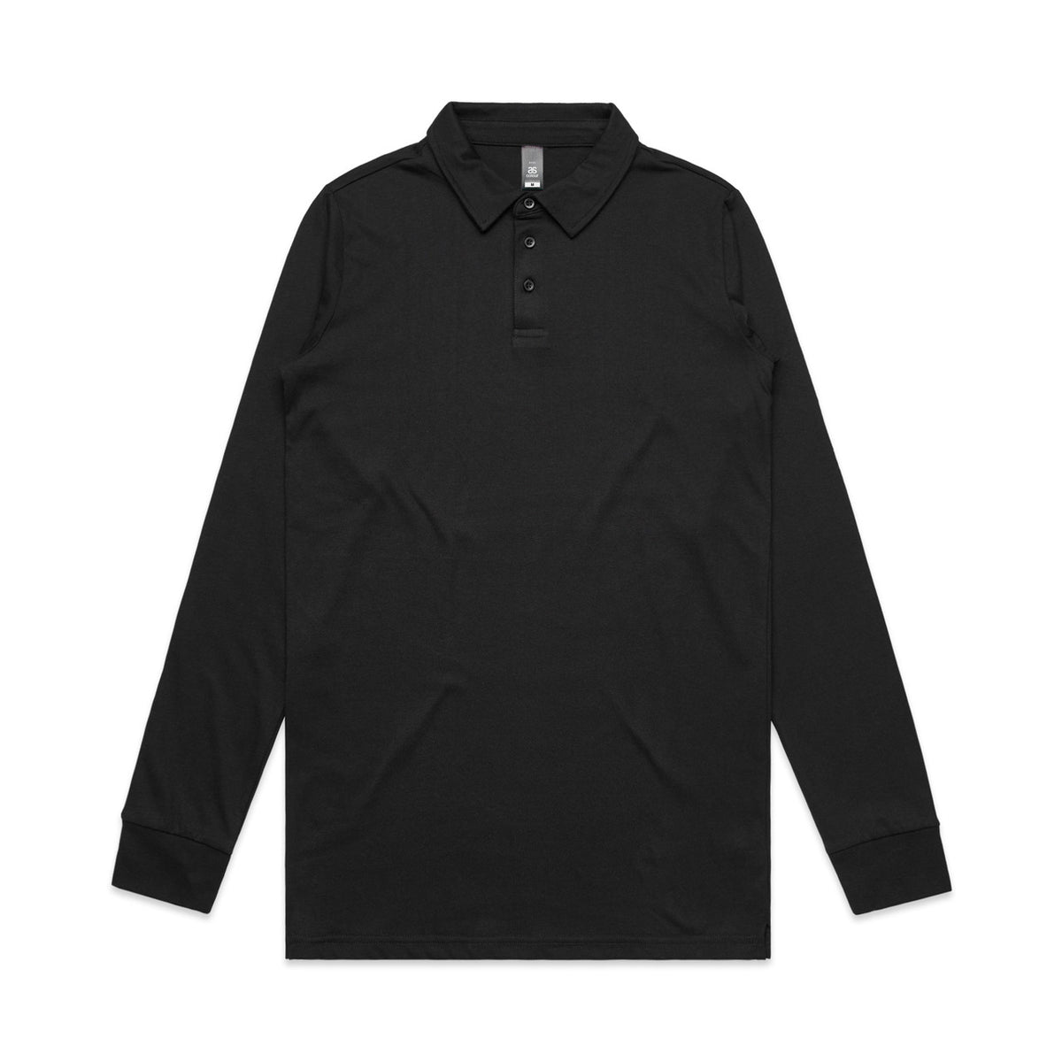 AS Colour Chad L/S Polo 5404 – Black