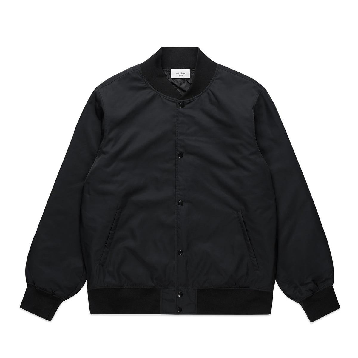 AS Colour College Bomber Jacket 5511 – Black