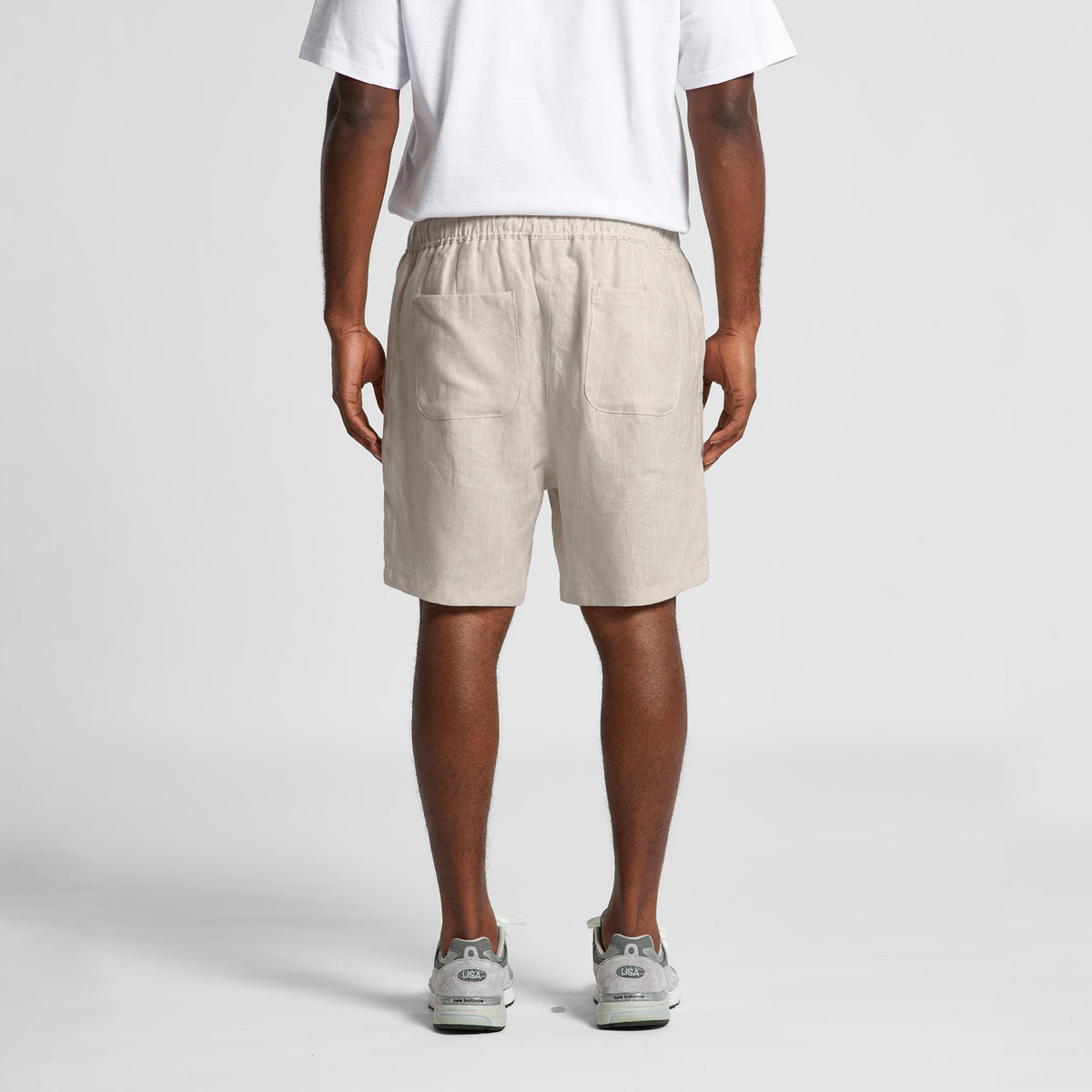 AS Colour Linen Shorts 18" 5919 – Back