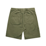 AS Colour Canvas Shorts 5983 – Army - Back