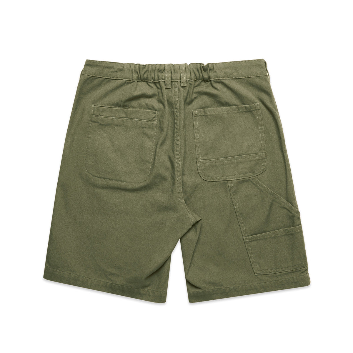 AS Colour Canvas Shorts 5983 – Army - Back