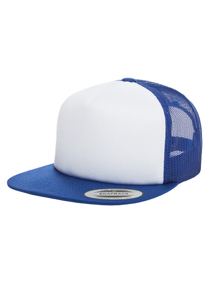 Yupoong Foam 6005FW – Royalblau-Weiß