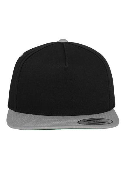 Yupoong 2 Tone 5 Panel 6007T – Schwarz-Silber
