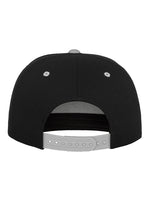 Yupoong 2 Tone 5 Panel 6007T – Schwarz-Silber