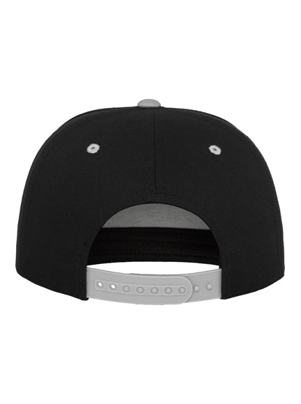 Yupoong 2 Tone 5 Panel 6007T – Schwarz-Silber