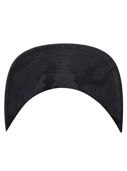 Yupoong Camouflagevisor 6089CV – Schwarz