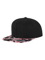 Yupoong Special Floral 6089F – Schwarz-Rot