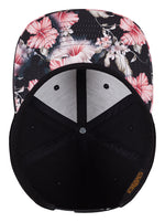 Yupoong Special Floral 6089F – Schwarz-Rot
