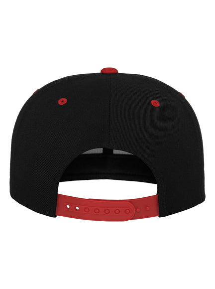 Yupoong 2 Tone 6089MT – Schwarz-Rot