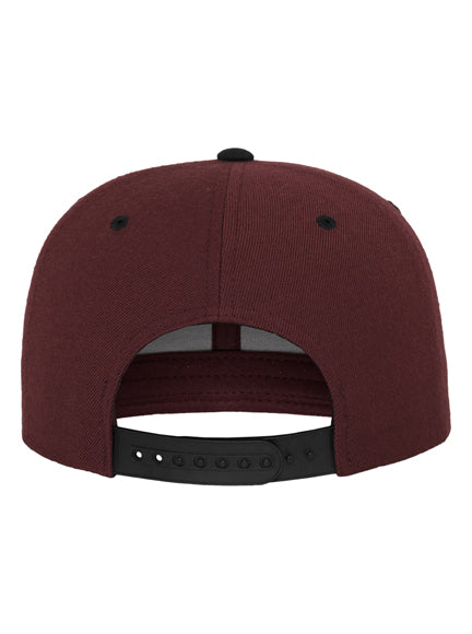 Yupoong 2 Tone 6089MT – Maroon-Schwarz