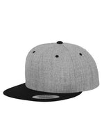 Yupoong 2 Tone 6089MT – Heather Grau-Schwarz