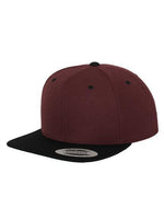 Yupoong 2 Tone 6089MT – Maroon-Schwarz