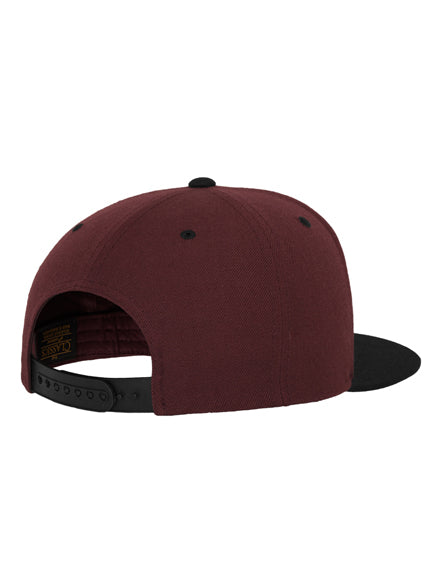 Yupoong 2 Tone 6089MT – Maroon-Schwarz